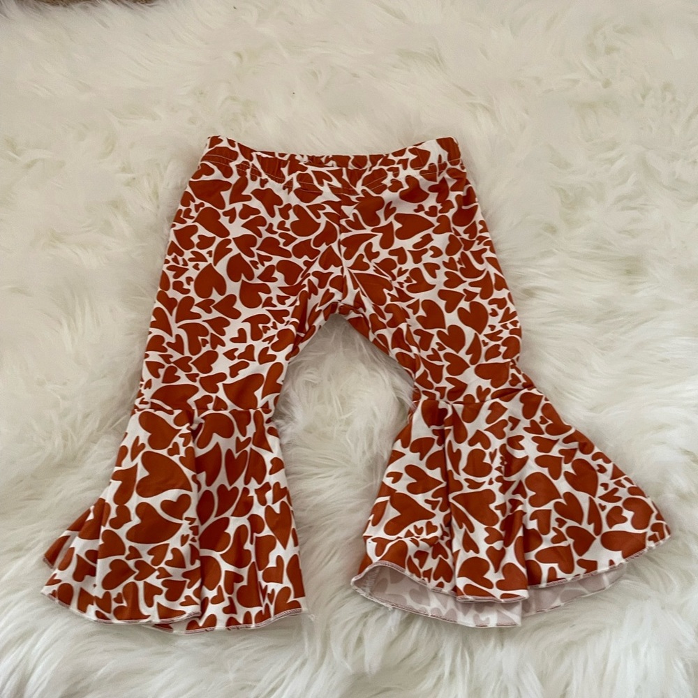 Baileys blossoms heart flare bell bottoms